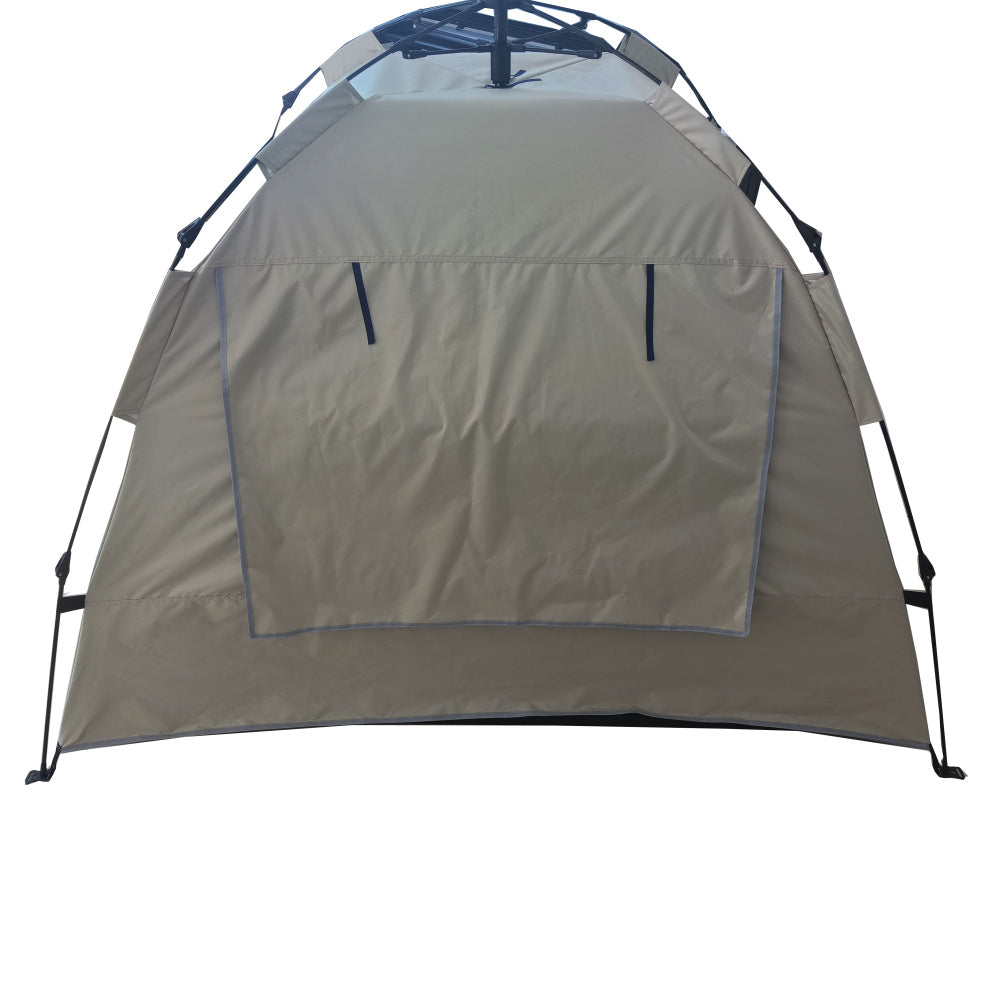 Tent, quick-opening automatic tent, waterproof and UV resistant tent, suitable for 2~3 people camping, picnic, outdoor travel tent -khaki