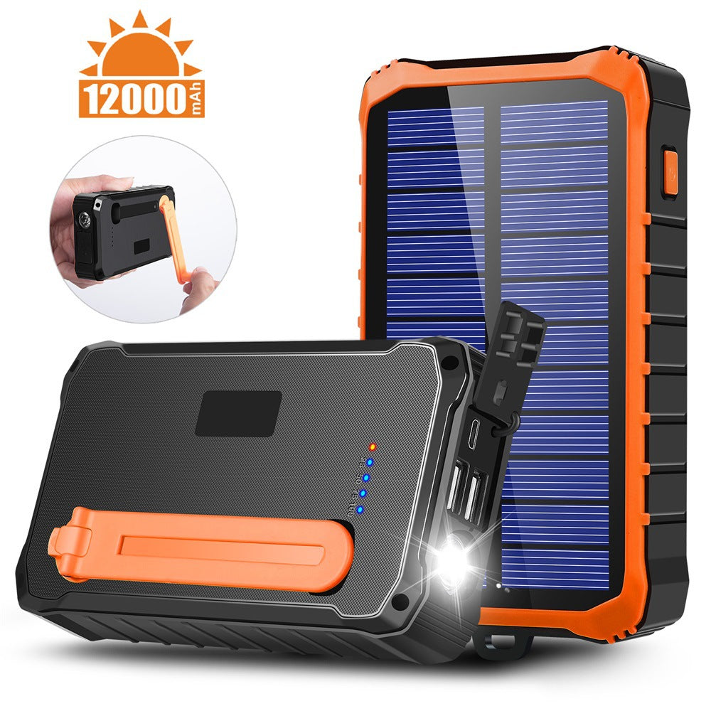 Solar Mobile Power Bank, Hand-cranked Solar Power Bank, Mobile Power Charger