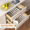 New Products Kitchen Tableware Storage Extensible Tableware Tray Expandable Utensil Tray